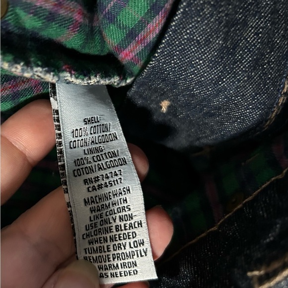 New Natural reflections lined blue jeans womans size 8 - Picture 8 of 8